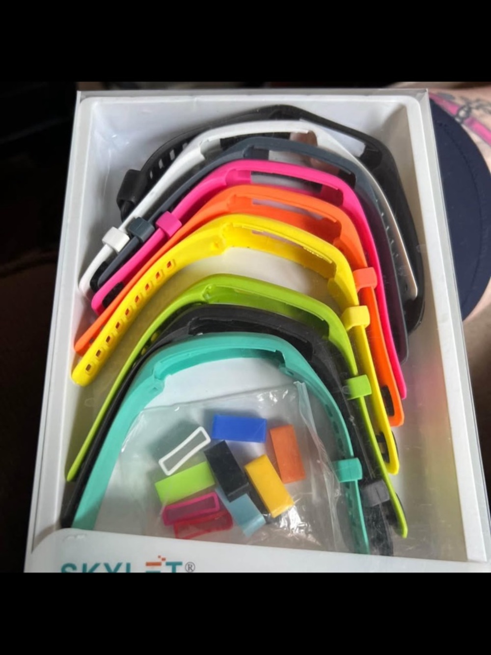 Skylet Replacement Silicone Watch Bands - Multi-Color Set